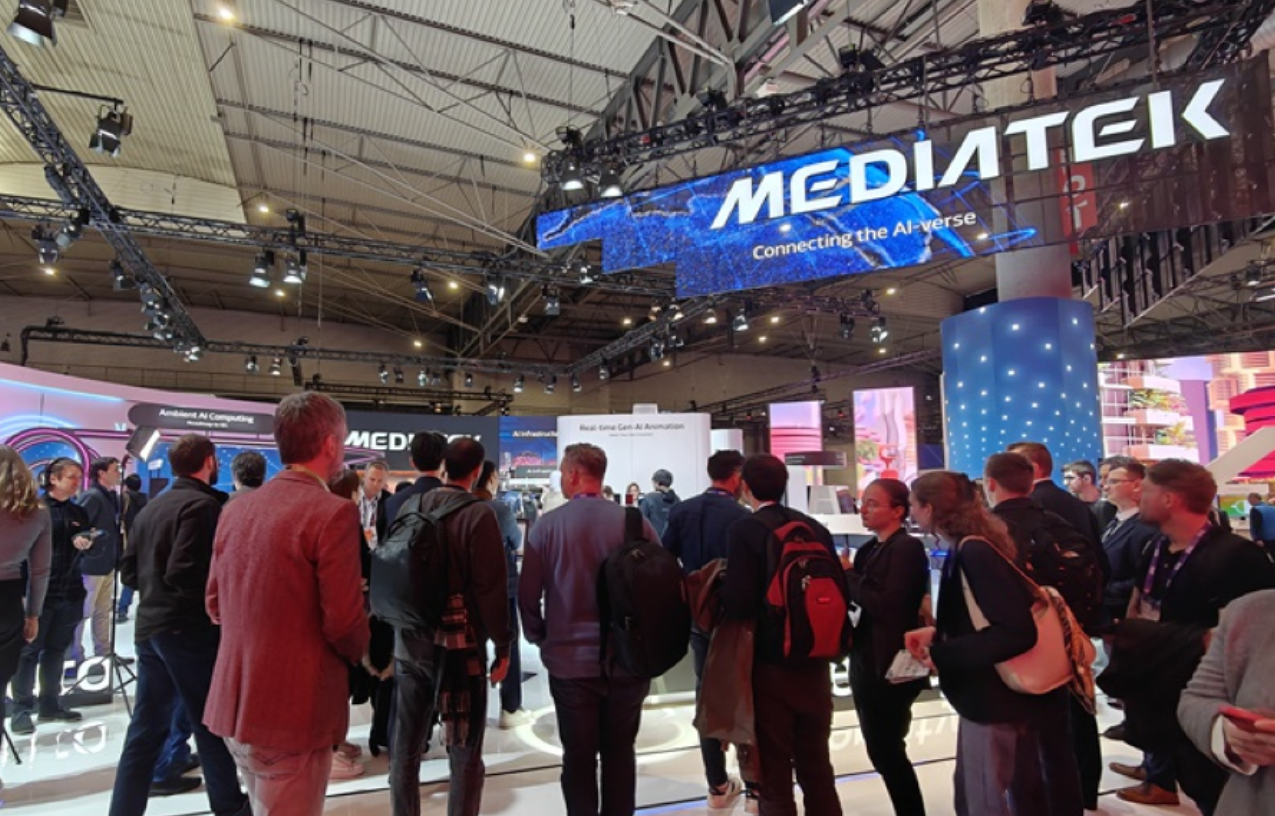 MediaTek：MWC2024でリアルタイムAI動画生成、プレ6G衛星技術など技術を展示